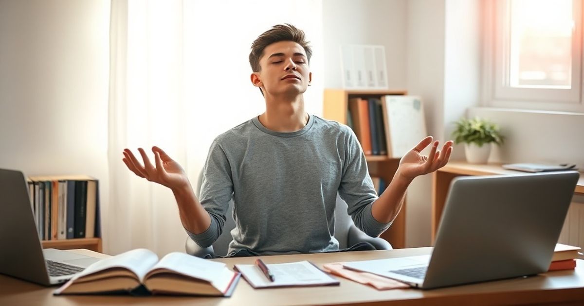 Sınav Stresiyle Başa Çıkma: Nefes Egzersizleri ve Meditasyon