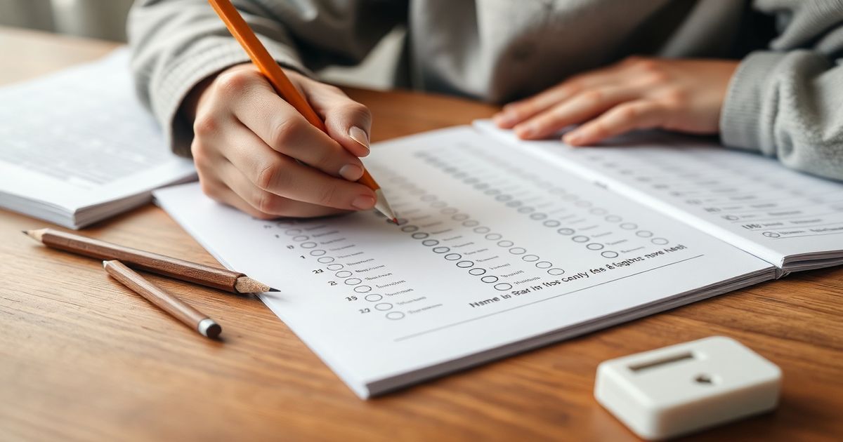 Sınavda Optik Formu Doğru Doldurma ve İşaretleme Teknikleri